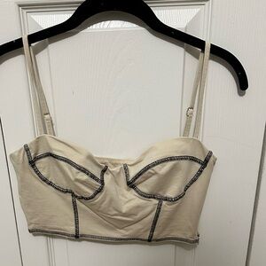 Princess Polly Cami‎ Bra Top in Tan Size 8 EUC